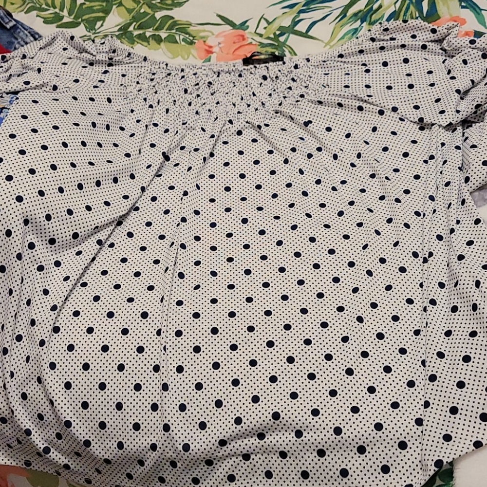 Polka dot shirt